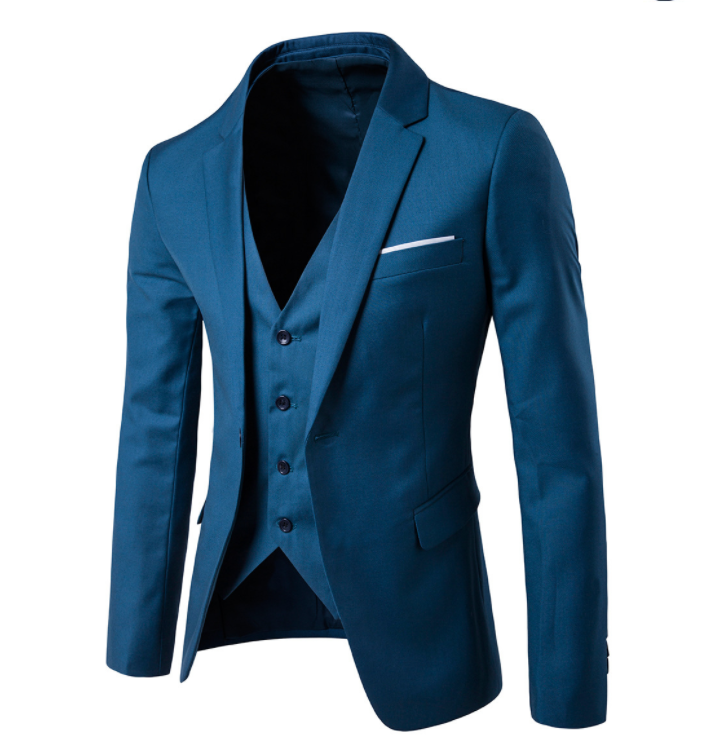 Business casual suit A one-button suit 001