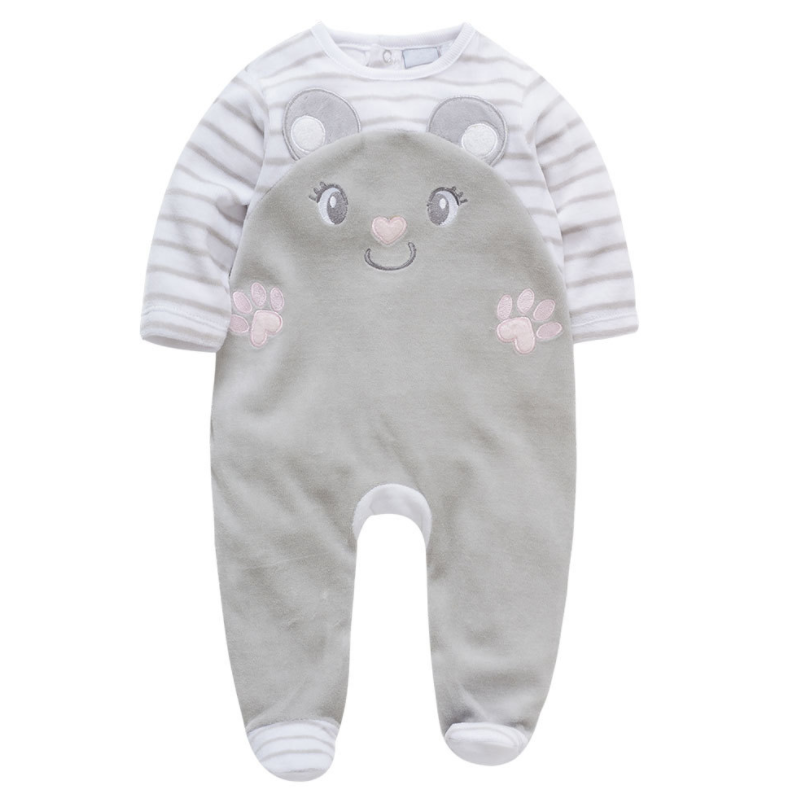 Baby jumpsuit cute long sleeved crawling suit baby clothes