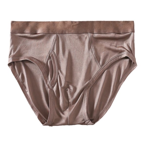 Men's briefs knit silk briefs