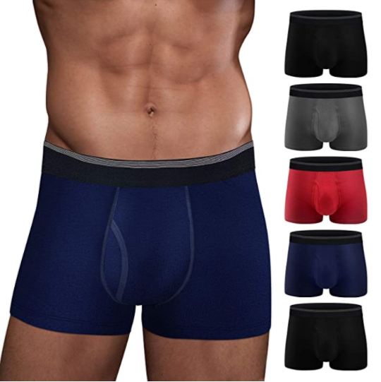 Men's boxer briefs made of cotton