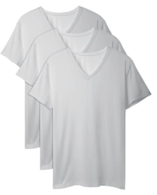 Super soft modal, v-neck breathable T-shirt