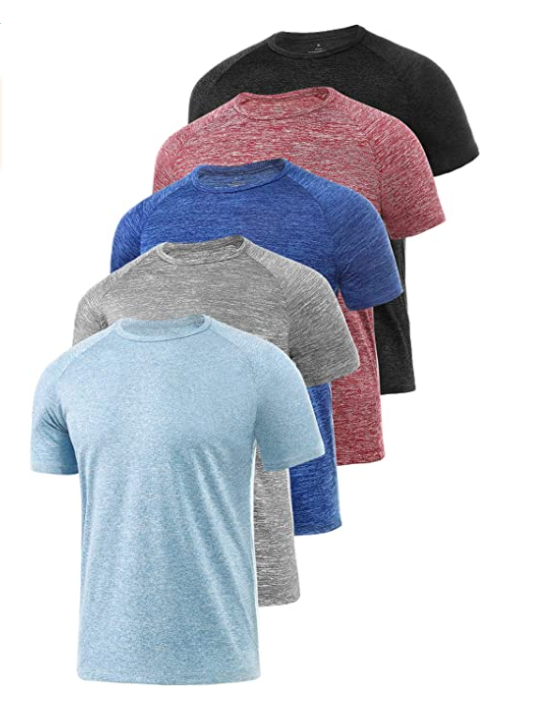 Hygroscopic and sweat-wicking sports t-shirts