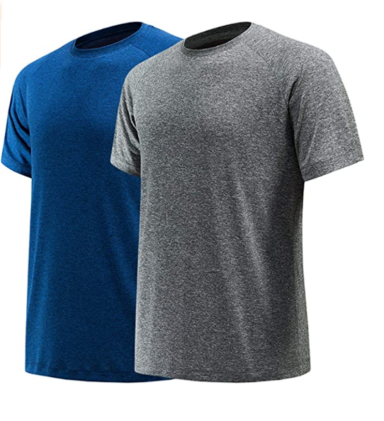 Men's Fitness Shirt Quick Dry Short Sleeve