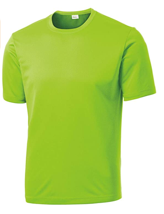 Hygroscopic and sweat-wicking sports t-shirts