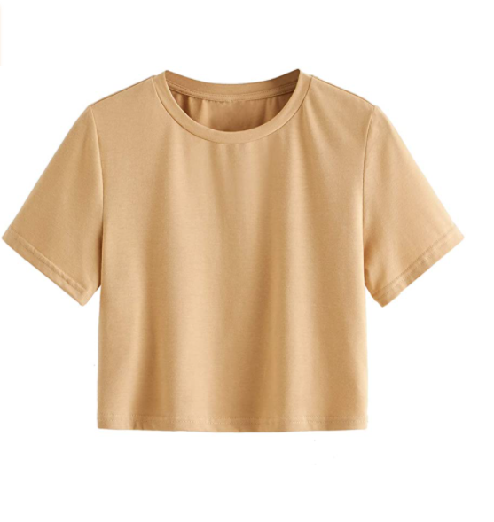 Women's cropped blouse