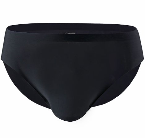 Breathable men's bikini briefs