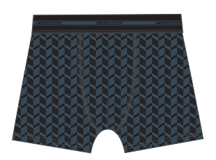 Men's printed comfortable boxers