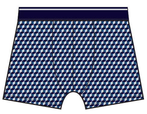 Men's cotton printed comfortable breathable boxers