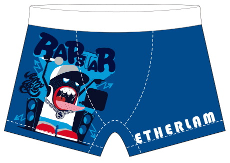 Cartoon printed Men's Underwear 03