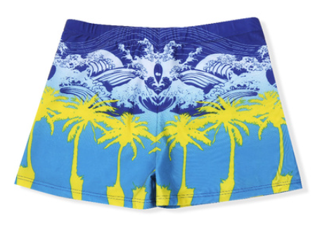 Men's quick dry hygroscopic swimming trunks