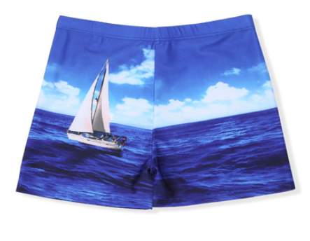 Men's quick dry hygroscopic swimming trunks (01)