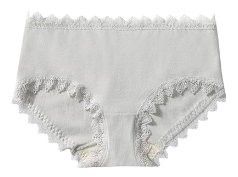 Cotton women's lace soft and comfortable briefs