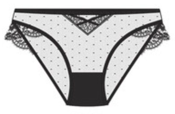 Sexy lace comfortable cotton ice silk underwear