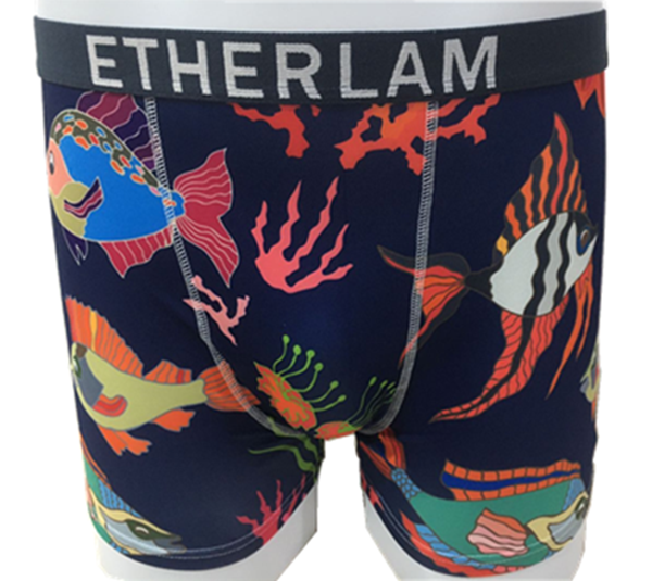 Men's Comfortable Printed Boxers (10)