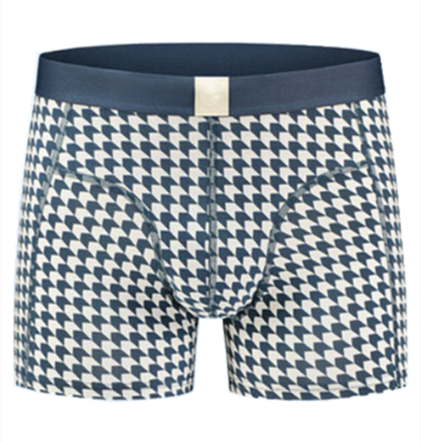 Printed underwear men trend organic cotton boxers