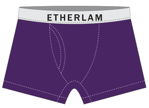 Dry and breathable printed underwear