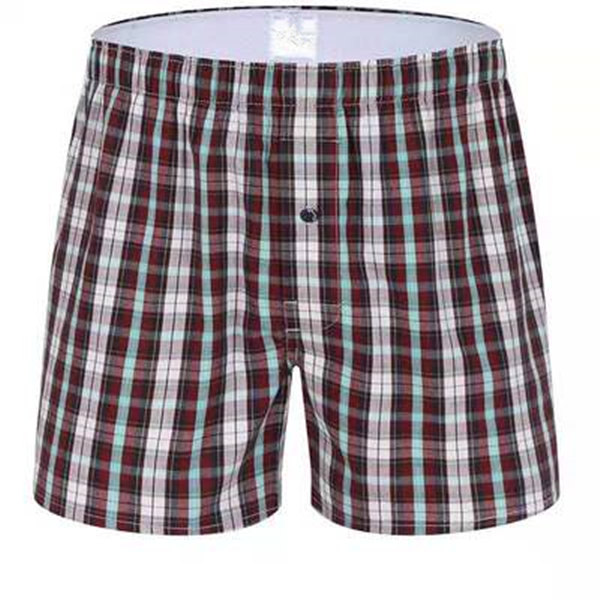 Monogrammed cotton breathable and comfortable men's boxers (15)