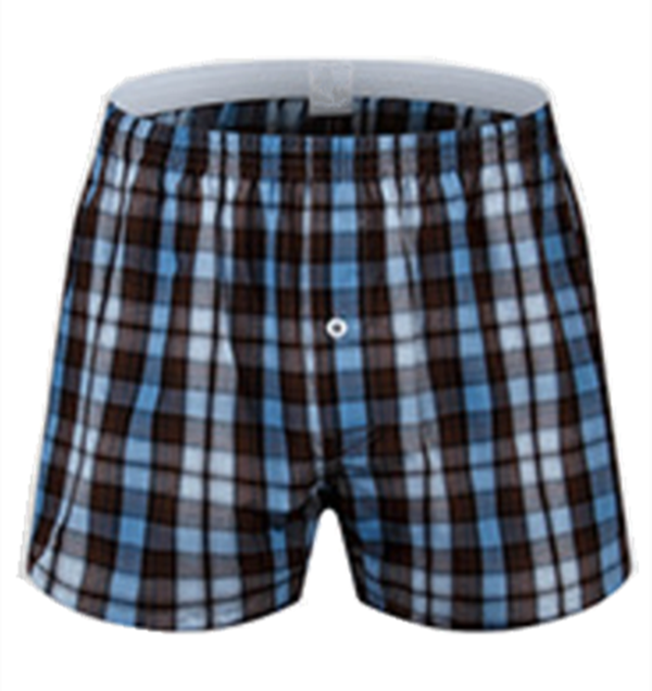 Monogrammed cotton breathable and comfortable men's boxers (09)