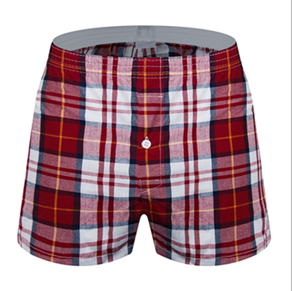 Men's cotton cute printed boxers