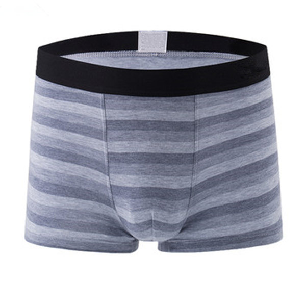 Modal stripe comfortable breathable boxers