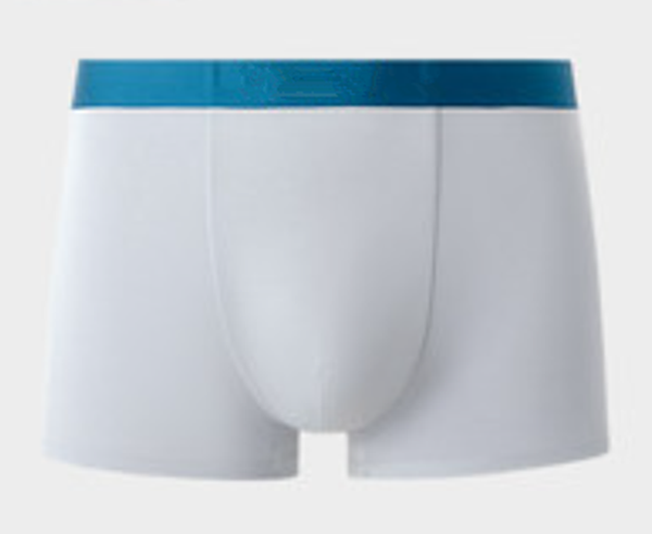 Breathable and antibacterial printed one-piece boxer shorts