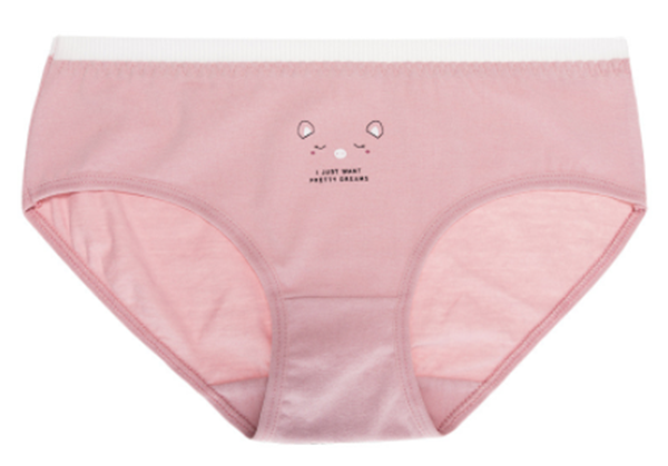 Cotton breathable women's underwear