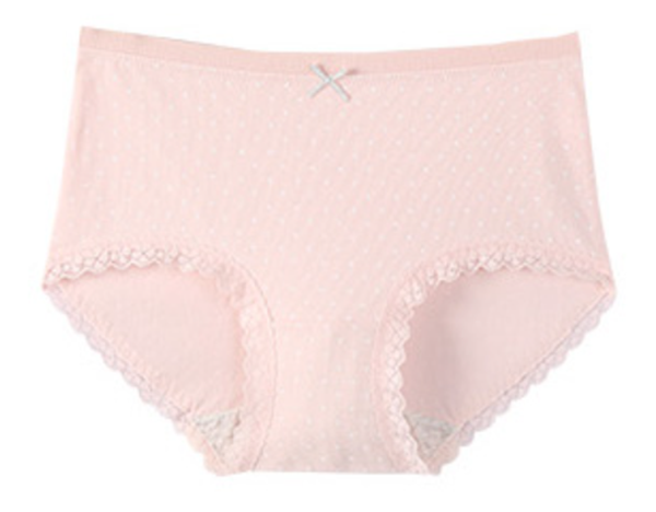 Women's cotton breathable and sexy briefs