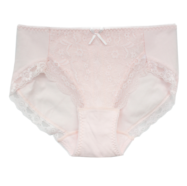 Women's bow lace frilly briefs