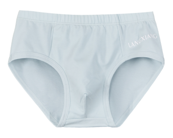 Soft and comfortable solid color children's underwear