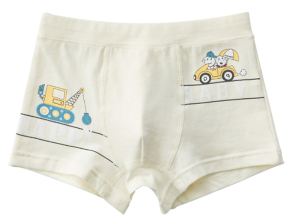 Boy's comfortable cotton cartoon boxers