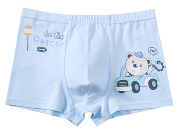 Cotton cartoon printed boy's underwear