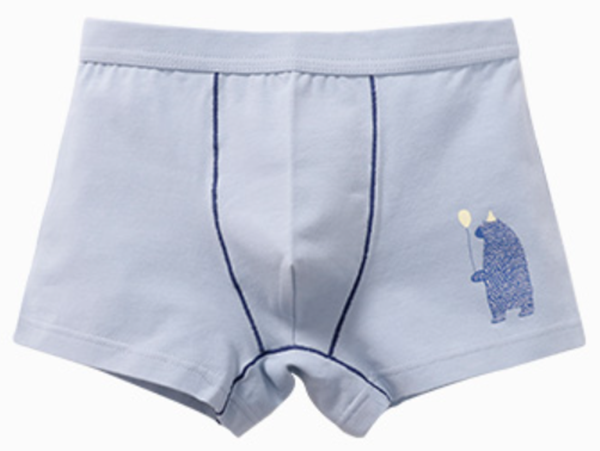 Boy's cotton breathable underwear