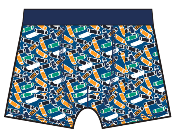 Boy's cotton comfortable printed underwear