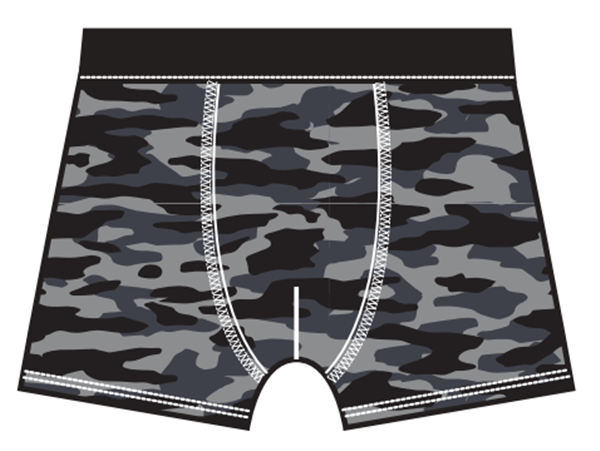 Men's printed cotton comfortable breathable boxers