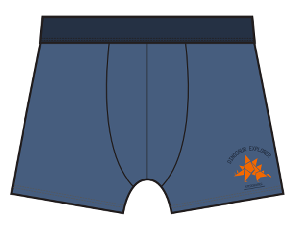 Boys' comfortable breathable boxer shorts