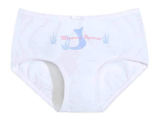 Girls cotton breathable cotton briefs