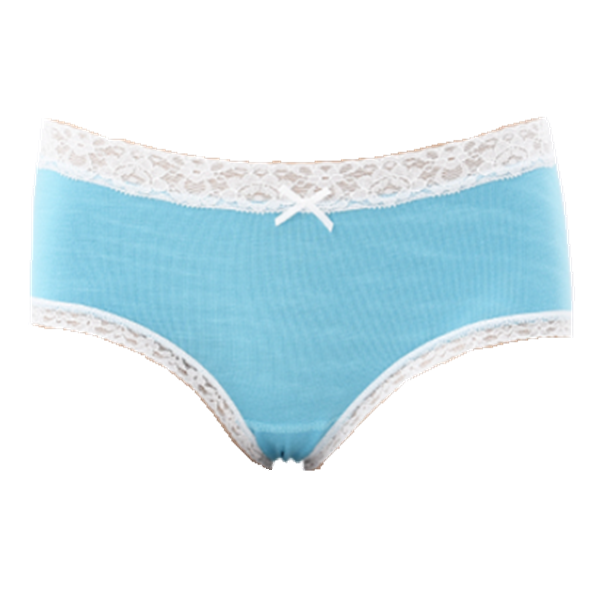 Women's lace printed briefs