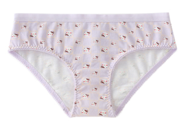 Cartoon cat cotton printed underwear