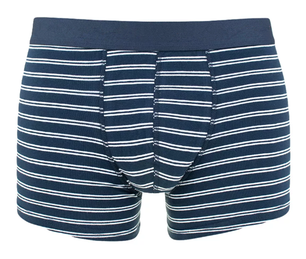 Men's striped cotton comfortable boxers