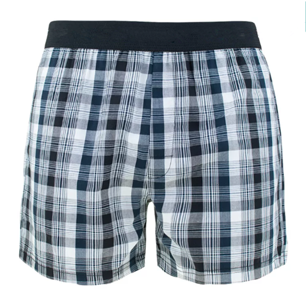 Men's cotton striped boxer briefs