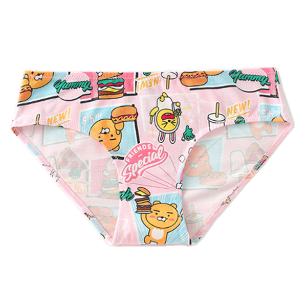 Cute cartoon printed cotton briefs